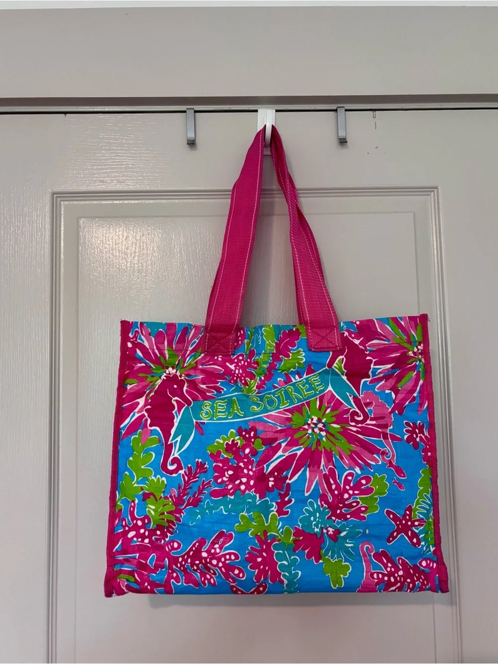Market Tote in Trippin' and Sippin' by Lilly Pulitzer
